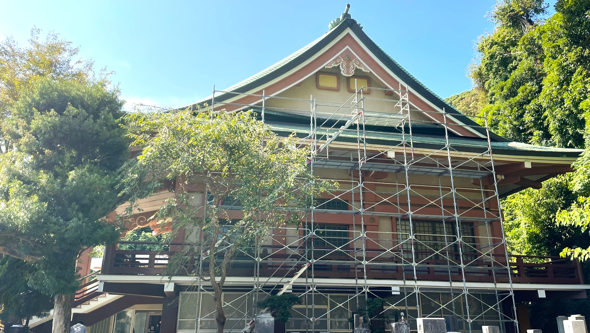 本堂屋根改修工事_2