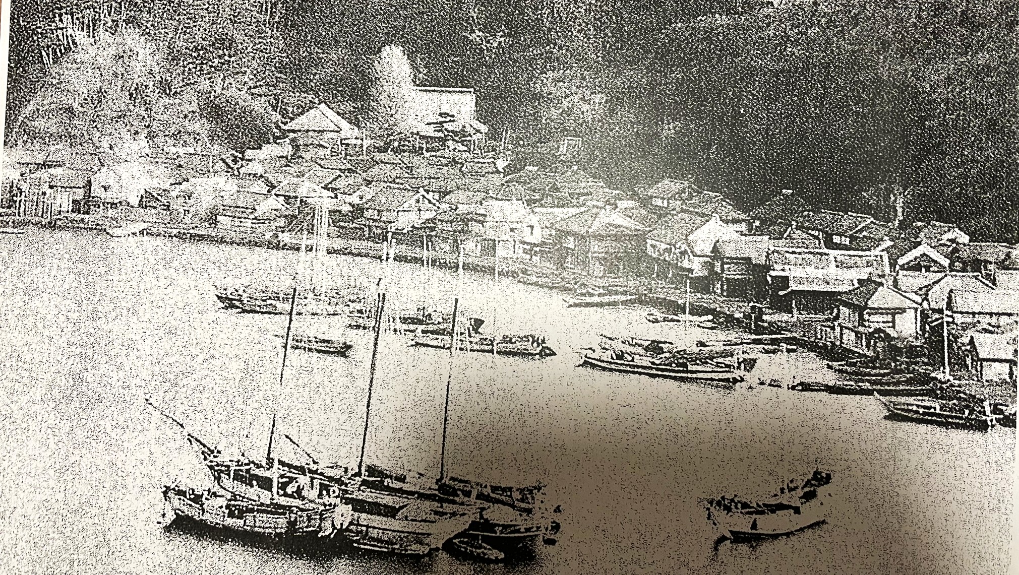 江戸期_境内スケッチ図_本堂・大銀杏記録写真3